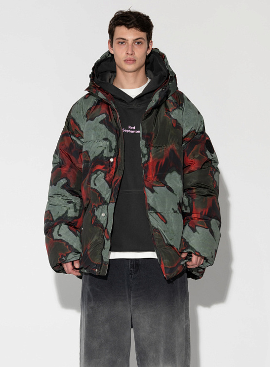 Пуховик Red September Puffer Sage/Chestnut