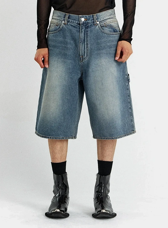 Шорты UNAFFECTED Bermuda Denim Dark Blue