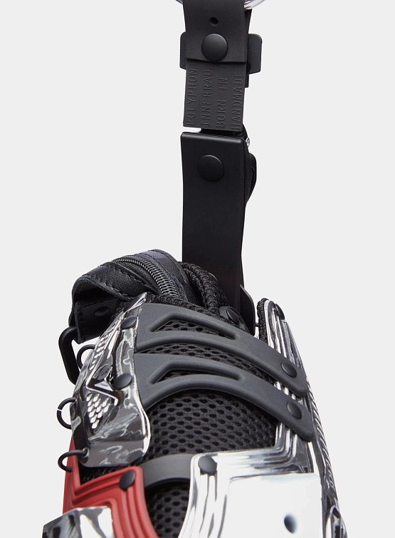 Сумка INNERRAUM Object I02 Clutch / Crossbody Patchwork Matt Black