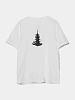 Футболка MAHARISHI 1384 Bonsai Temple Jerse White