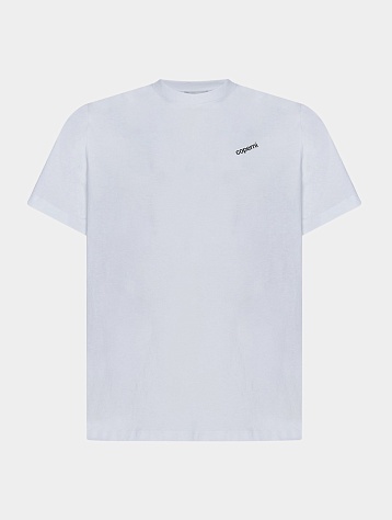 Футболка Coperni Logo Boxy T-Shirt Optic White