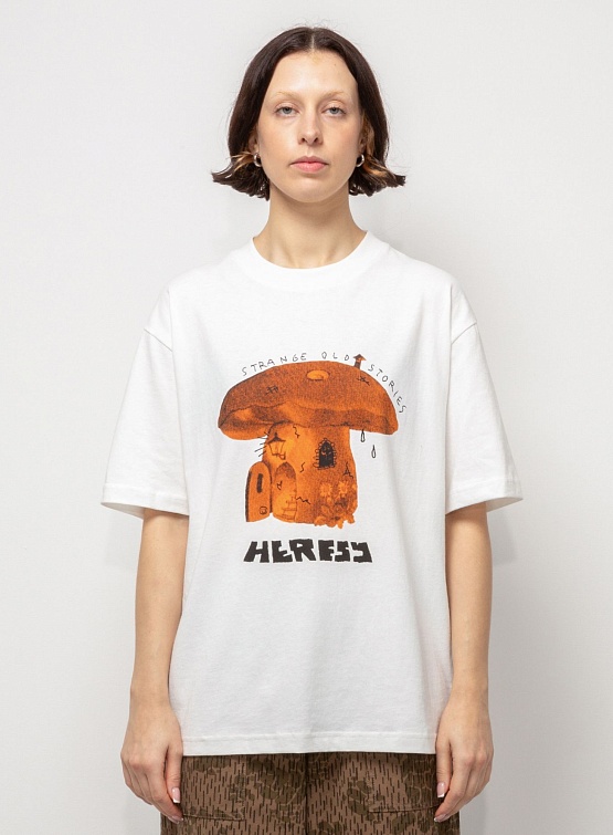 Футболка Heresy Shroom-Room Ecru