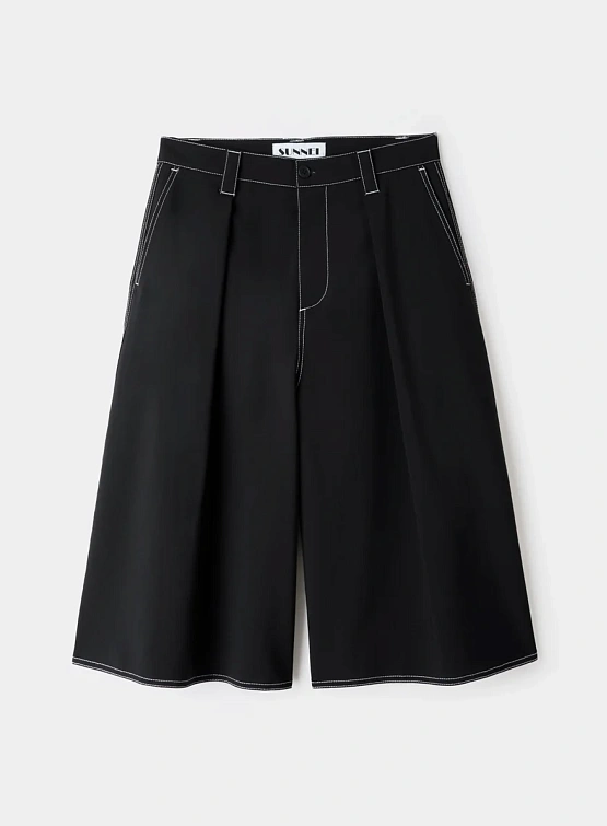 Шорты Sunnei Short Largo Pants Black