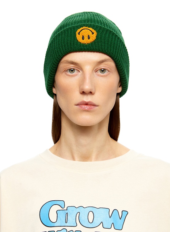 Шапка MARKET Smiley Upside Down Beanie Fern
