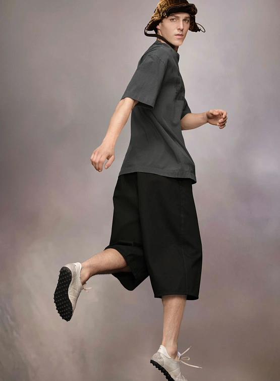 Футболка Maison Margiela Embroidered Logo Black