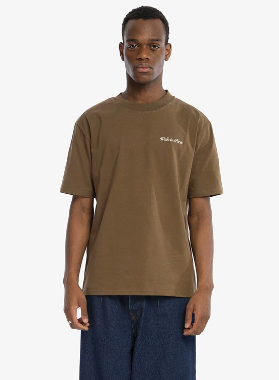 Футболка Walk In Paris Timeless Tee Brown