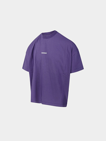 Футболка BONSAI Box Logo Tee Purple