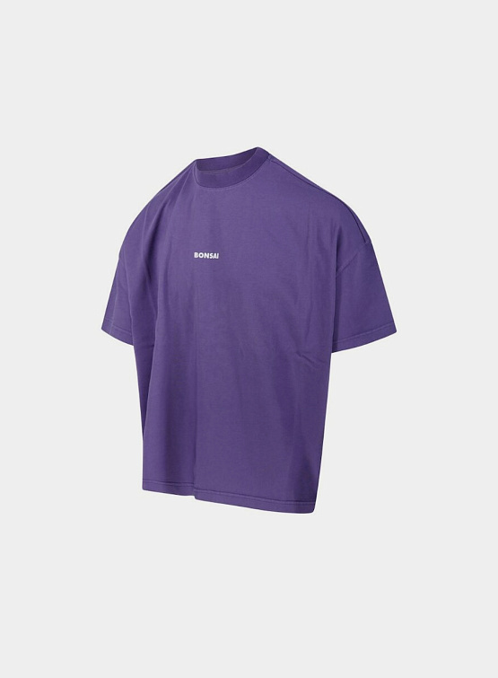 Футболка BONSAI Box Logo Tee Purple