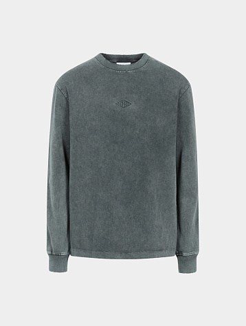 Лонгслив Han Kjøbenhavn Distressed Diamond Dark Grey