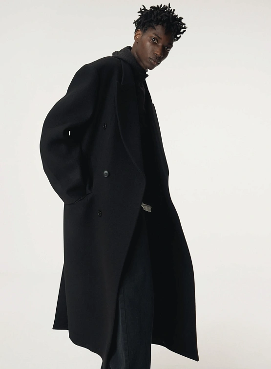 Пальто Recto Classic Tailored Double Breasted Black