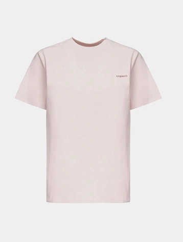 Футболка Coperni Boxy Tee Pink/Red
