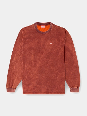 Лонгслив Diesel T-Boxt-Ls-T3 Brown