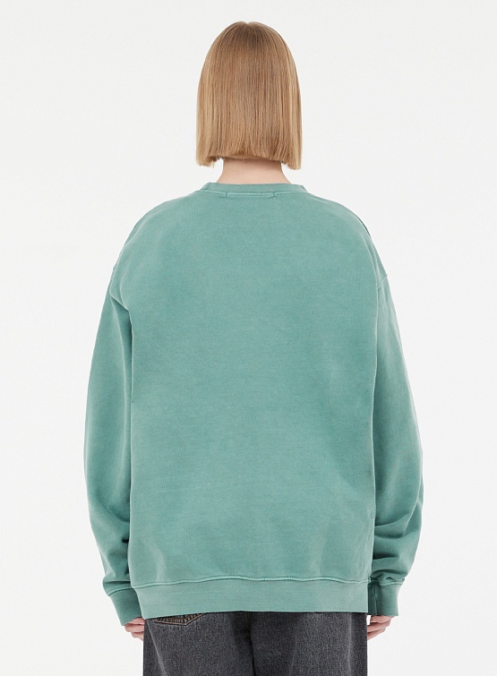 Свитшот LMC Overdyed Spiral Sweatshirt Green