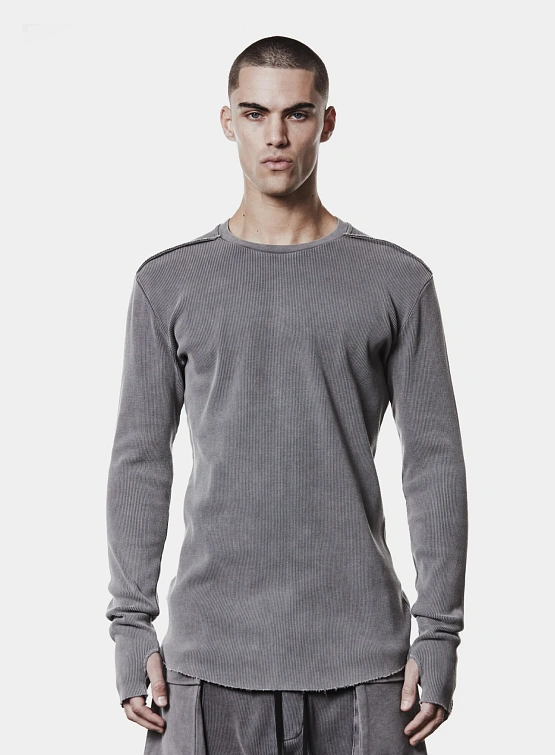 Лонгслив thom/krom M TS 898 Used Grey