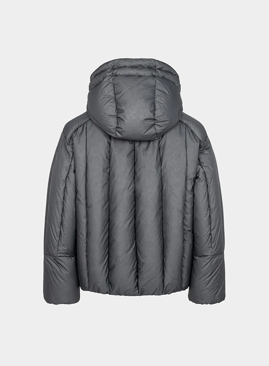 Пуховик JUUN.J Vertical Paneled Goose Down Grey