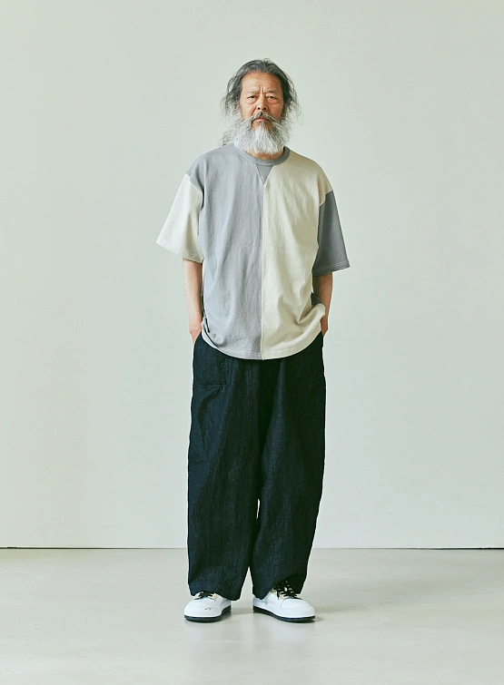 Брюки FrizmWORKS Denim Balloon Pants Indigo