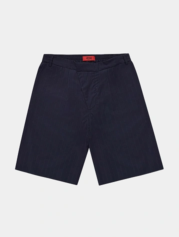 Шорты 424 Classic Shorts Pinstripes Blue