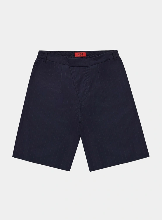 Шорты 424 Classic Shorts Pinstripes Blue