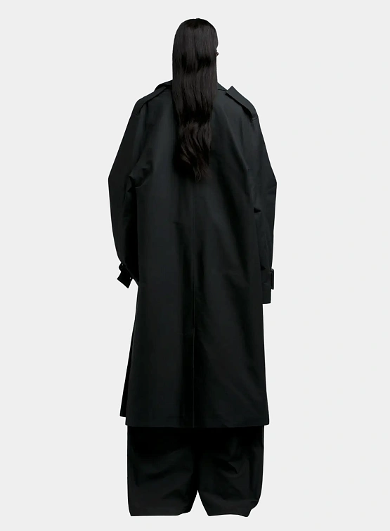 Тренч entire studios Wellington Coat Black