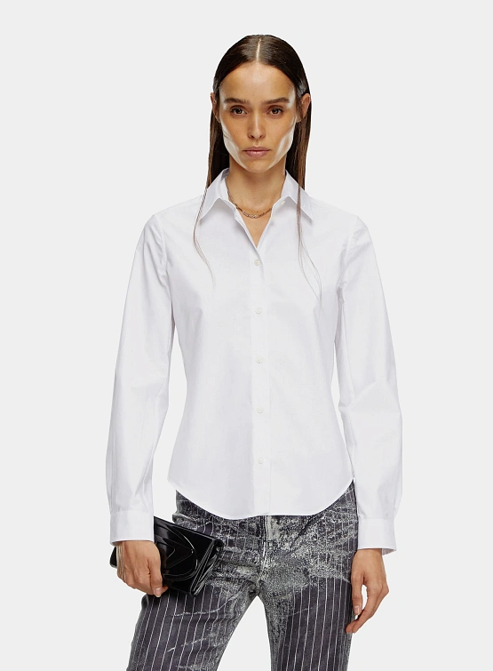 Женская рубашка Diesel C-Gisel-P1 Camicia White