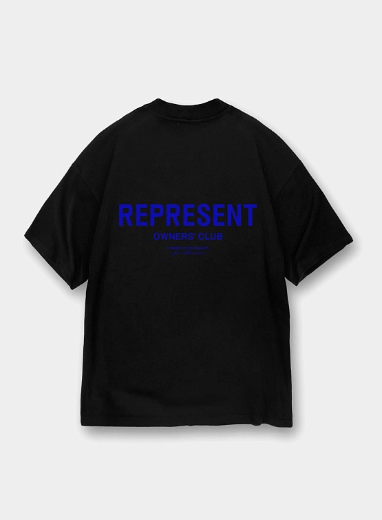 Футболка Represent Clo Owners Club T-Shirt Black/Cobalt