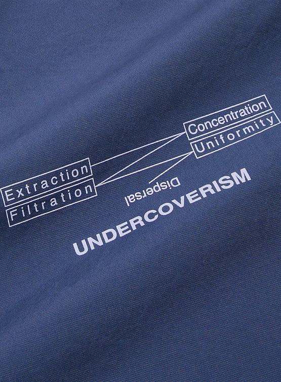 Рубашка UNDERCOVER Chambray Front Patch Gray Blue