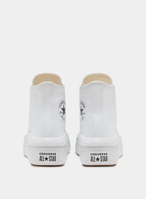 Кеды Converse Chuck Taylor All Star Move OPTICAL WHITE