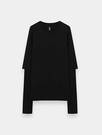 Лонгслив thom/krom M TS 801 Black