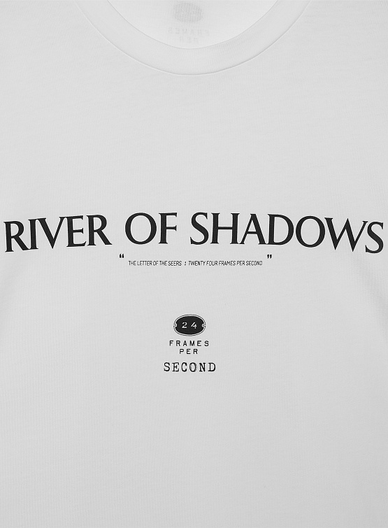 Женская футболка System Studios Printed T-Shirt White