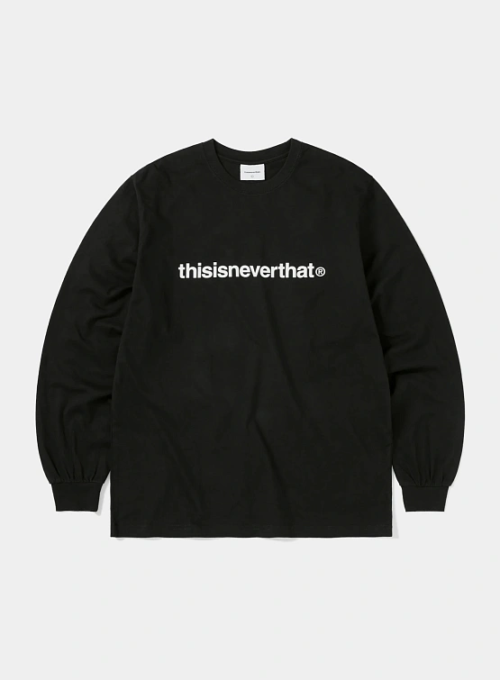 Лонгслив thisisneverthat T-Logo L/S Tee Black