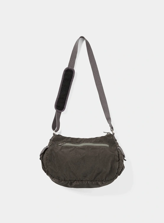 Сумка thisisneverthat Overdyed Shoulder Bag Light Charcoal