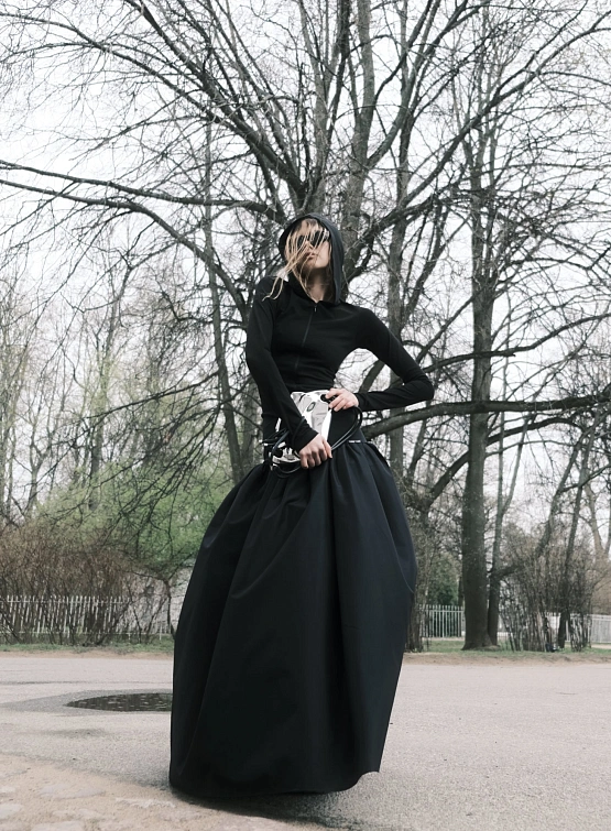 Женская юбка YUME YUME Puffy Skirt Waterproof Black