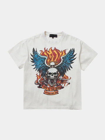 Футболка WHO DECIDES WAR Bad To Bone Cloud