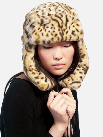 Шапка Kangol Leopard Trapper Snow