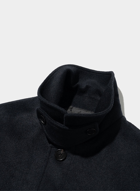 Полупальто Uniform Bridge Pocket Wool Short Coat Dark Navy