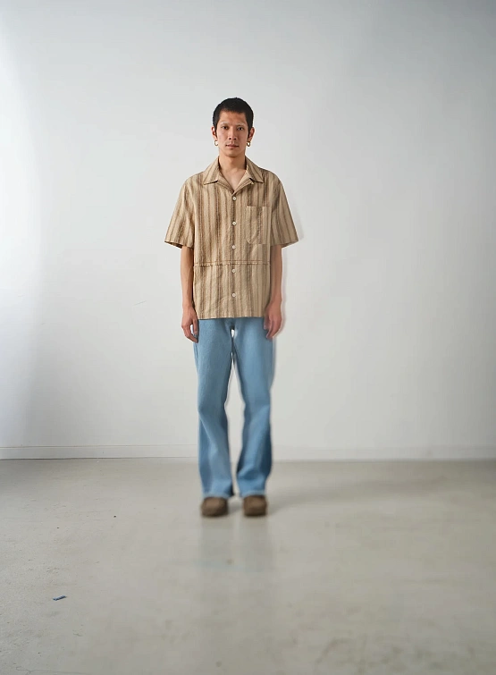 Рубашка ACMH Friction Beige Stripe