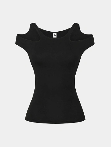 Женский топ XSAI Holey Top 02 Dusty Black