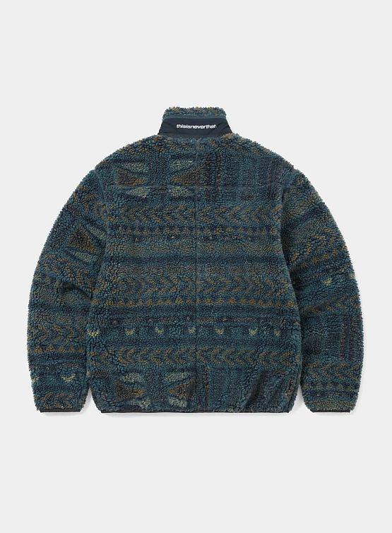 Флисовая куртка thisisneverthat SP Sherpa Fleece Navy