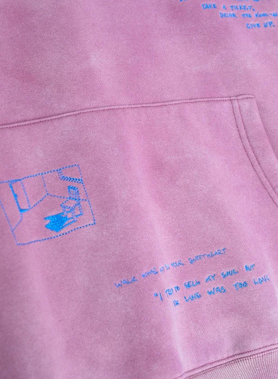 Худи Jungles Jungles I Tried Hoodie Pink
