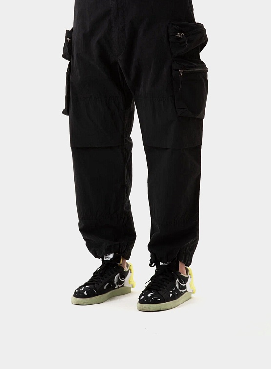 Брюки NemeN Multipocket Parachute Pant Ink Black