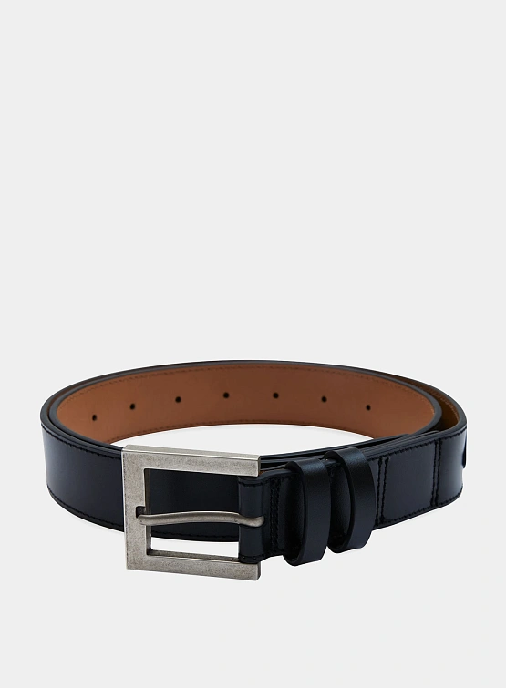 Ремень ADERERROR Fluic Label Belt Black