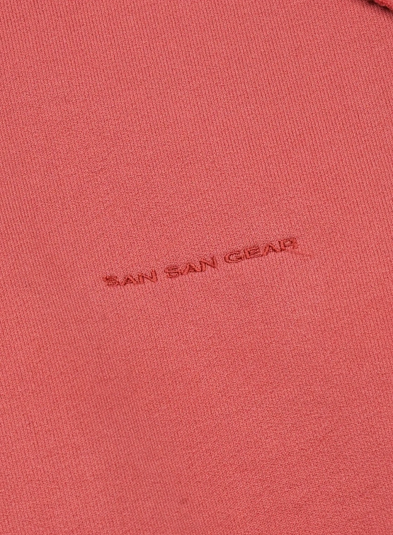 Худи SAN SAN GEAR Square Pocket Brick Red