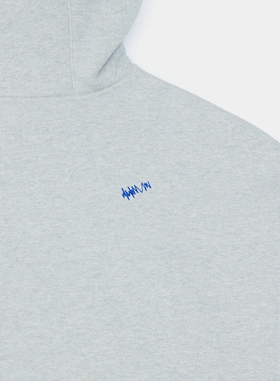 Худи ADERERROR Edca Product. 39 Grey