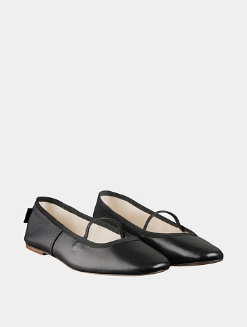 Женские балетки A.P.C. Swan Ballet Flats Noir