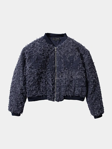 Бомбер WHO DECIDES WAR Husk Indigo