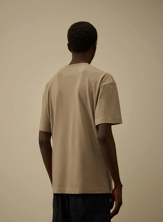 Футболка C.P. Company 30/1 Jersey British Sailor Fallen Rock