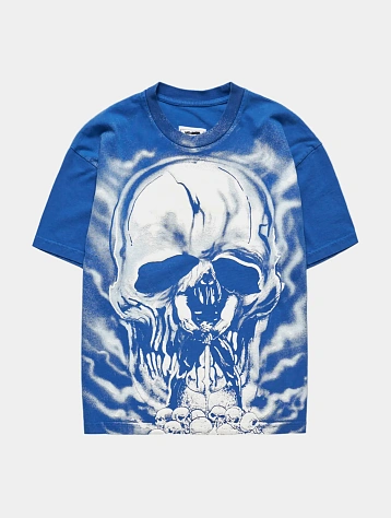 Футболка WARREN LOTAS Skull Executioner T-Shirt Blue