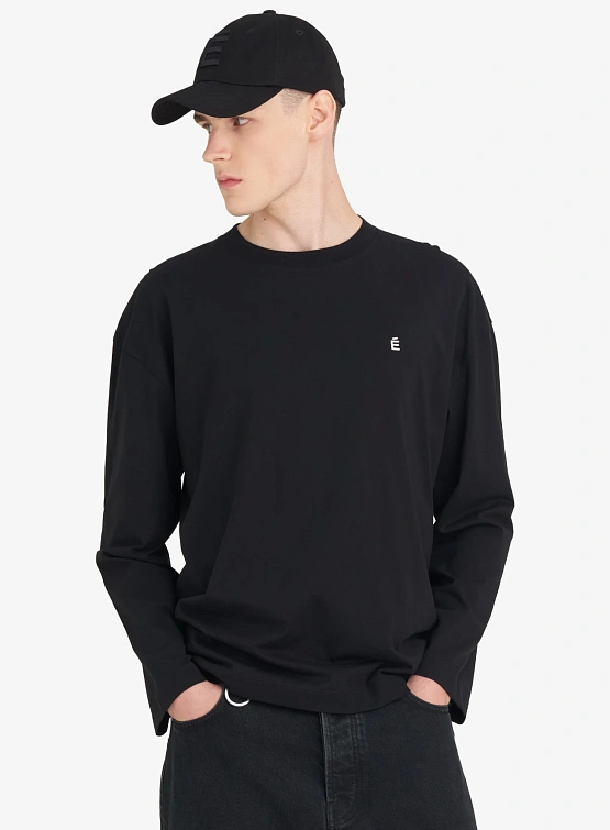 Лонгслив Études Relax É Black