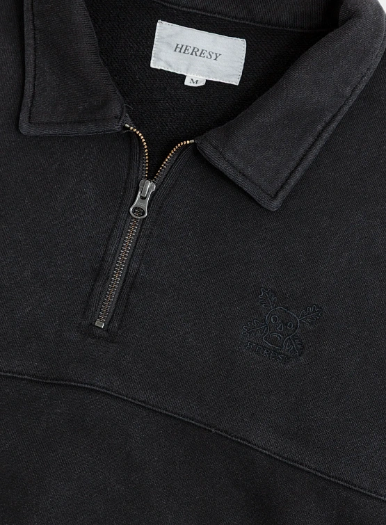 Халф-зип Heresy Green Man 1/4 Zip Ash