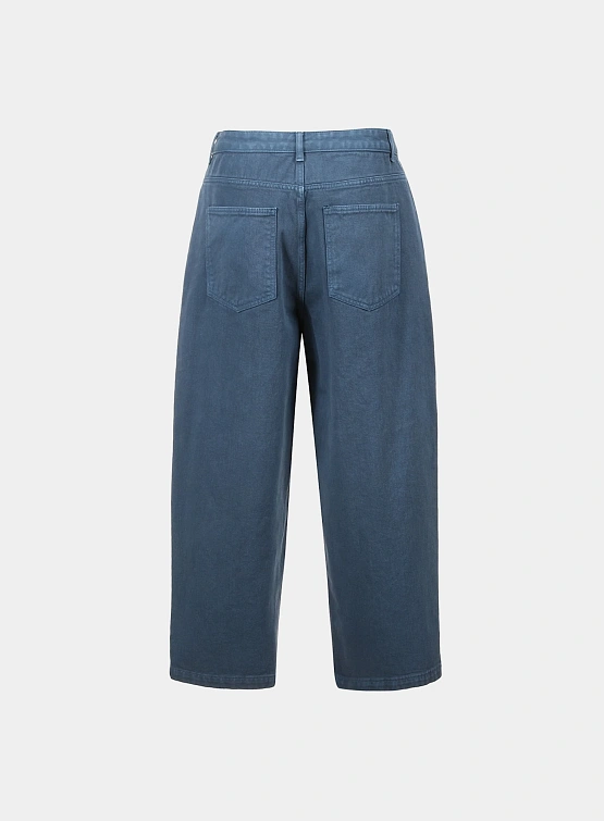 Джинсы LE17SEPTEMBRE Over-Dyeing Wide Tuck Denim Blue